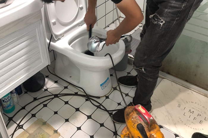 白河疏通下水道