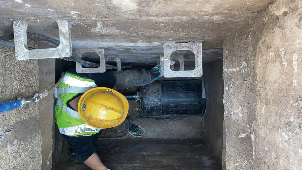 白河HDPE短管内衬法